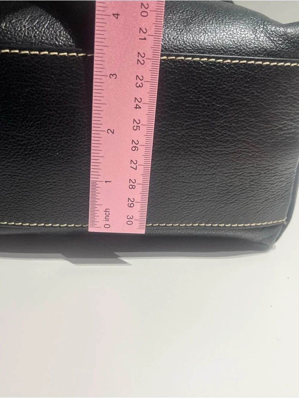 Y2K Dooney & Bourke Black Leather Hobo with